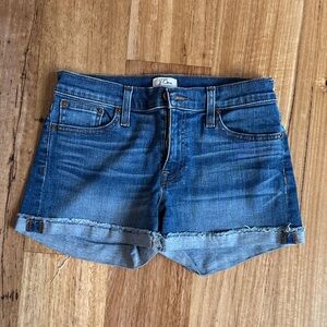 J. Crew Women's Classic Blue Jean Shorts
